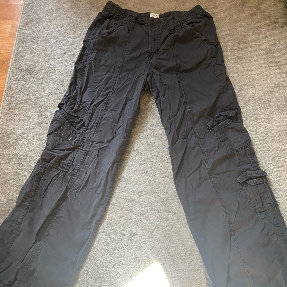 BDG Gray Wide Leg Pants Relaxed Fit